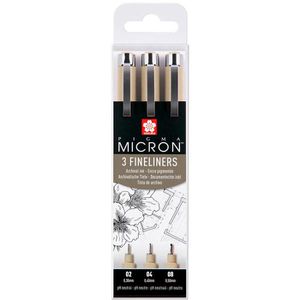 Produktbild für Fineliner Sakura Pigma Micron, POXSDK3, schwarz