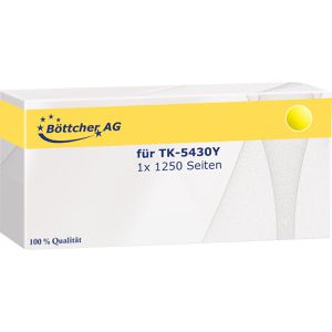 Produktbild für Toner Böttcher-AG für Kyocera TK-5430Y