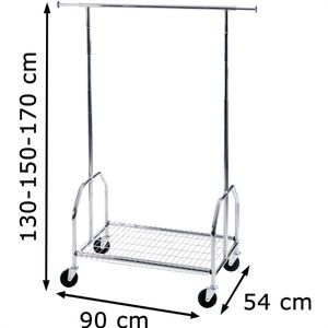 Produktbild für Garderobenständer Alco 2830, silber