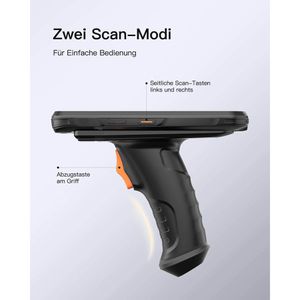 Produktbild für MDE-Gerät Inateck AS501S_black, Android