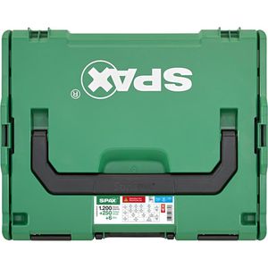 Produktbild für Schrauben-Dübel-Set Spax 5000009160319, L-BOXX Elektriker