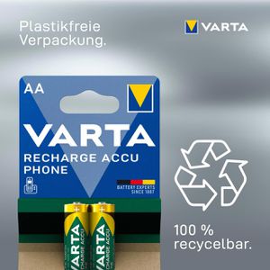 Produktbild für Akku Varta Recharge Phone 58399, 1,2 V, 1600 mAh