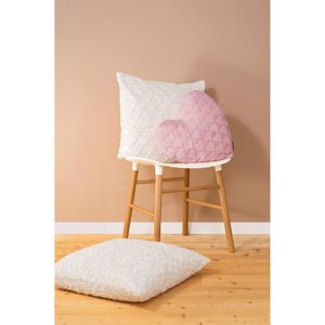 Produktbild für Sofakissen Magma-Heimtex Fluffy Hearts, rosa