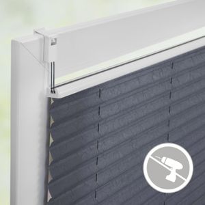 Produktbild für Plissee Lichtblick Klemmfix, grau