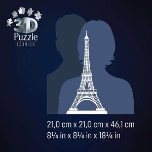 Produktbild für Puzzle Ravensburger 12008024, Iconics - Eiffelturm