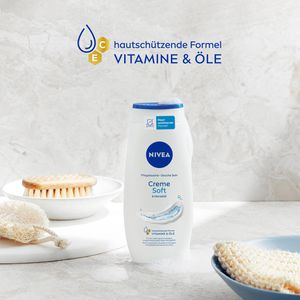 Produktbild für Duschgel Nivea Pflegedusche Creme Soft &amp; Mandelöl