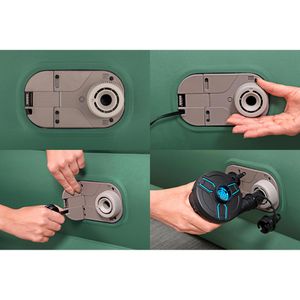 Produktbild für Luftbett Bestway Toughlite TPU, selbstaufblasend