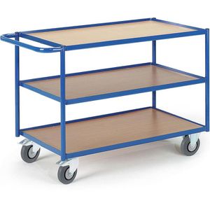 Tischwagen Rollcart 08-7434, aus Metall & Holz