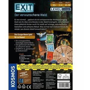 Produktbild für Kartenspiel Kosmos EXIT - Der verwunschene Wald