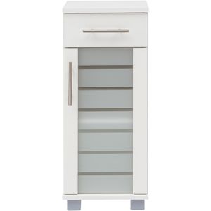 Produktbild für Badschrank Schildmeyer Niko 105644, mit 4 Füßen, weiß