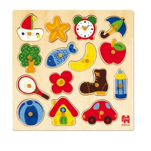 Produktbild für Motorikspielzeug Goula 53023, Silhouetten