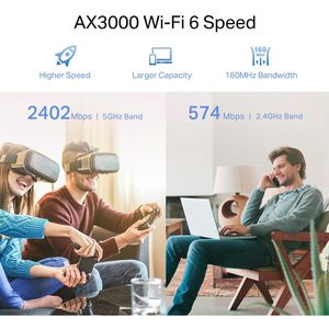 Produktbild für WLAN-Repeater TP-Link RE3000X, AX3000