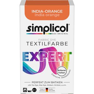 Textilfarbe simplicol expert, India-Orange