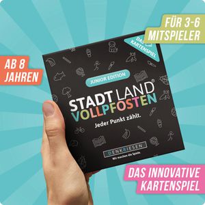 Produktbild für Kartenspiel Denkriesen Stadt Land Vollpfosten