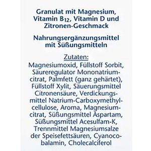 Produktbild für Magnesium Doppelherz aktiv, 20 Portionen Granulat