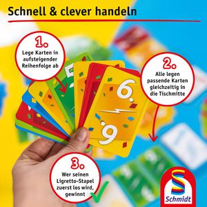 Produktbild für Kartenspiel Schmidt-Spiele 01101, Ligretto blau
