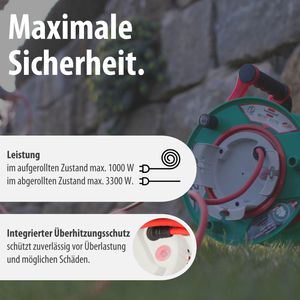 Produktbild für Kabeltrommel Brennenstuhl Garant G, 23 + 2m
