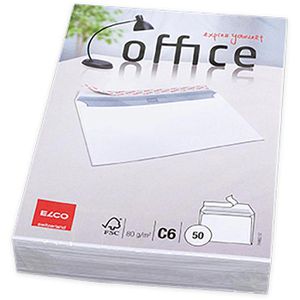 Produktbild für Briefumschläge ELCO Office, weiß, C6