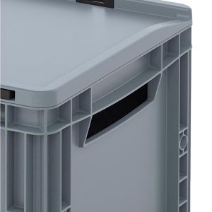 Produktbild für Eurobox AUER ED 43/22, grau, 20 Liter