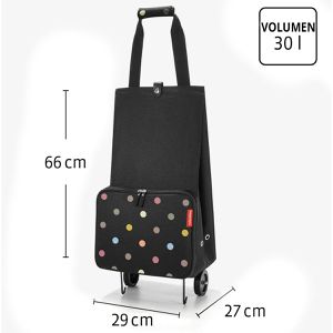 Produktbild für Einkaufstrolley Reisenthel Foldabletrolley, dots, klappbar