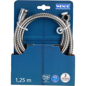 Produktbild für Duschschlauch Wenko 24002100, verchromt