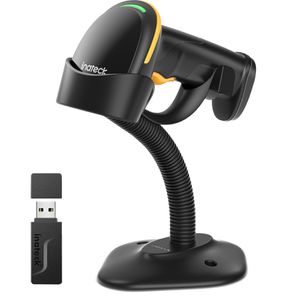 Barcode-Scanner Inateck BCST-35_black, kabellos