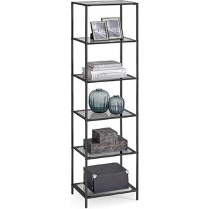 Produktbild für Bücherregal Vasagle LGT500G01, schwarz