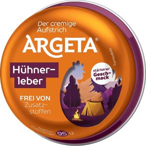 Produktbild für Wurstkonserve Argeta cremiger Aufstrich Hühnerleber