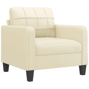 Produktbild für Loungesessel vidaXL 359108, creme