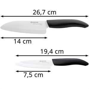 Produktbild für Messerset Kyocera Gen FK-2PC WH-BK