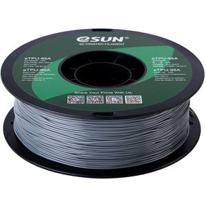 Produktbild für Filament eSUN eTPU-95A, TPU, grau
