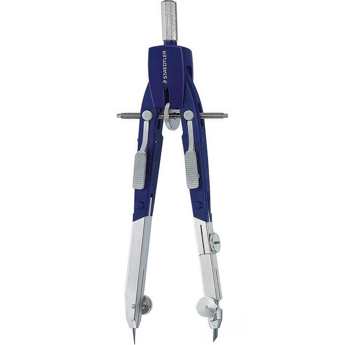 Staedtler Zirkel 552 01 Mars Comfort, 3-teilig, Schnellverstellzirkel ...