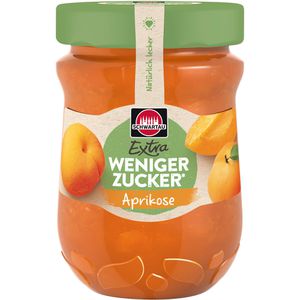 Fruchtaufstrich Schwartau Extra weniger Zucker, Aprikose