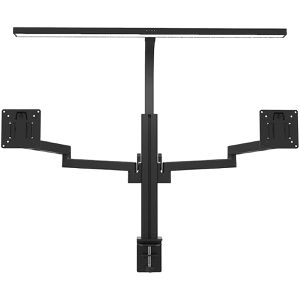 Produktbild für Schreibtischlampe Unilux Axio&amp;Strata, mit 2x Monitorhalterung