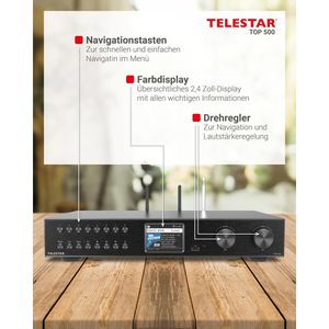 Produktbild für DAB-Tuner Telestar Top 500 DAB+