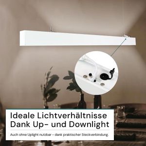 Produktbild für Pendelleuchte Luxula LX700305, mit LED