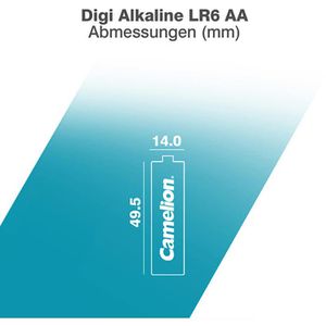 Produktbild für Batterien Camelion Digi, Alkaline