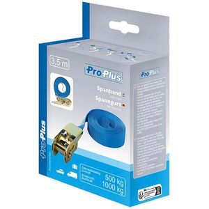 Produktbild für Spanngurt ProPlus 320118, blau, mit Ratsche