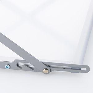 Produktbild für Prospekthalter Böttcher-AG mit Koffer, silber