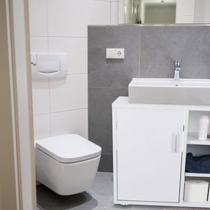 Produktbild für Waschbeckenunterschrank Relaxdays 10023723, stehend