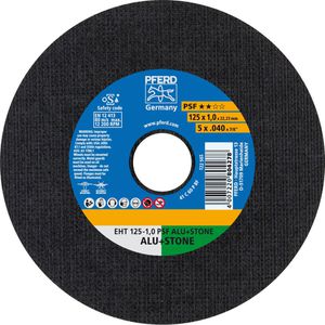 Trennscheibe PFERD-TOOLS PSF ALU+STONE, Bohrungs-Ø 22,23 mm