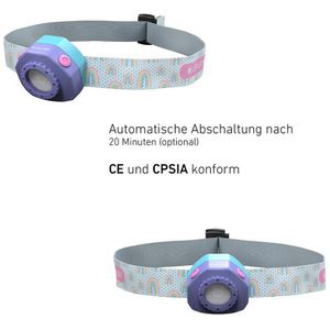 Produktbild für Stirnlampe Ledlenser Kidled4R LED, wiederaufladbar