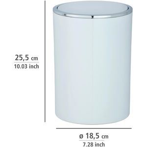 Produktbild für Mülleimer Wenko Inca, weiß
