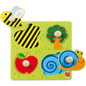 Produktbild für Motorikspielzeug Goula 53010, Silhouetten Garten
