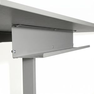 Produktbild für Schreibtisch Kerkmann Move 1 stable, lichtgrau / silber