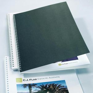 Produktbild für Thermobindemappen GBC LinenWeave, A4