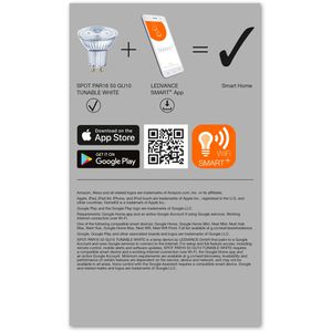 Produktbild für LED-Lampe LEDVANCE Smart+ WiFi Spot, GU10