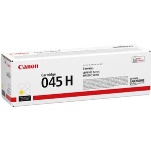 Produktbild für Toner Canon 045H, 1243C002 gelb