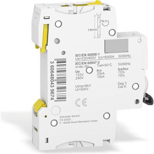 Produktbild für Leitungsschutzschalter Schneider-Electric A9F03110, Typ B
