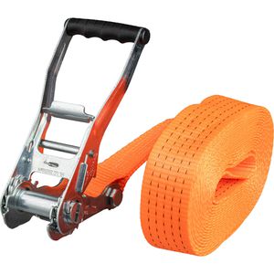 Produktbild für Spanngurt Feldtmann TECTOR, orange, mit Ratsche